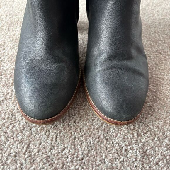Madewell Billie Boot Black Leather 8.5 - Picture 3 of 8